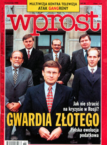 Okładka tygodnika Wprost nr 36/1998 (823)