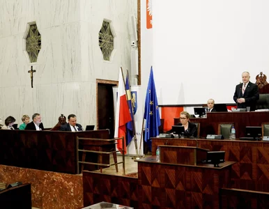 Miniatura: Trzęsienie ziemi w sejmiku śląskim....