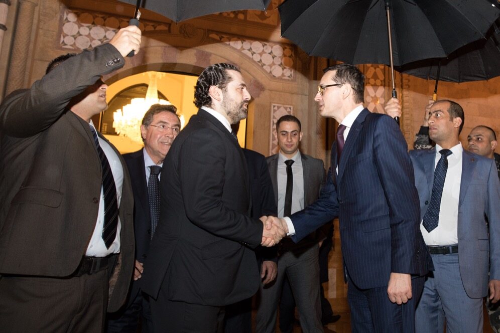 Premier Mateusz Morawiecki z wizytą w Libanie 