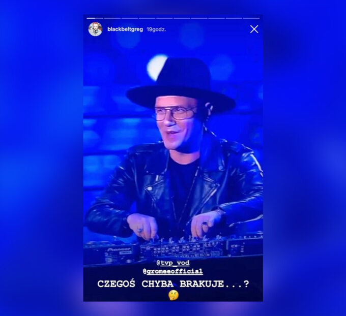 Występ DJ Gromee w TVP