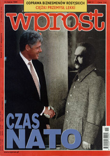 Okładka tygodnika Wprost nr 11/1999 (850)