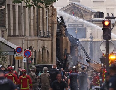 Miniatura: Eksplozja w centrum Paryża. Rząd prosi o...