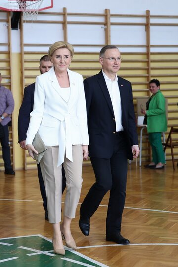 Agata Kornhauser-Duda i&nbsp;Andrzej Duda