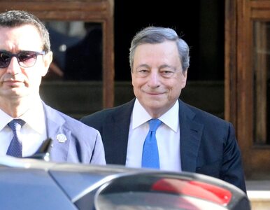 Miniatura: Premier Włoch Mario Draghi po raz drugi...