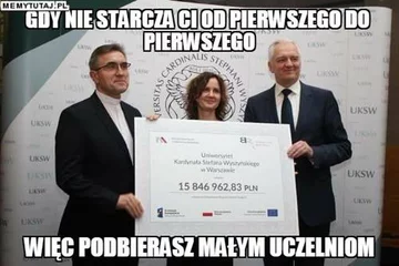 "Biedny jak Gowin" - mem po niefortunnej wypowiedzi wicepremiera 