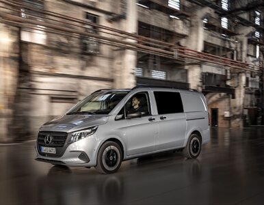 Miniatura: Nowe vany Mercedesa-Benza wjeżdżają na...