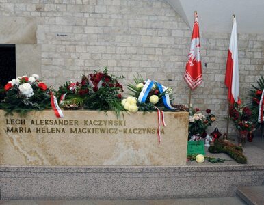 Miniatura: Przewodniczący Dumy odwiedził grób...