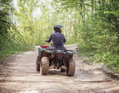 Miniatura: Tragiczny wypadek na quadzie. Nie żyje...