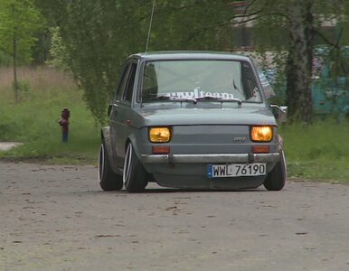 Miniatura: Niesamowity fiat 126p. To prawdziwy...