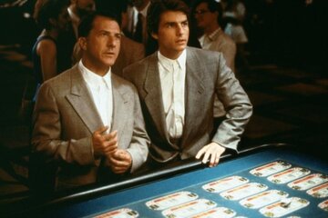 Kadr z&nbsp;filmu &bdquo;Rain Man&rdquo;