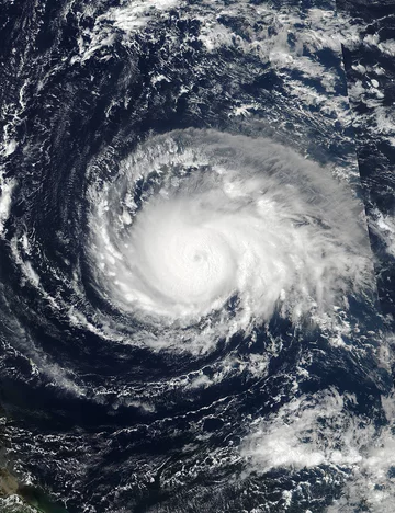 Huragan Irma na zdjęciach NASA 