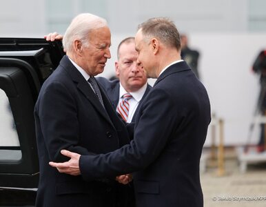 Joe Biden w Pałacu Prezydenckim. Andrzej Duda oficjalnie powitał...