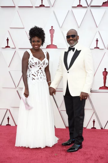 Viola Davis with Julius Tennon 