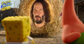 Keanu Reeves w zwiastunie „SpongeBob Film: Na ratunek” 