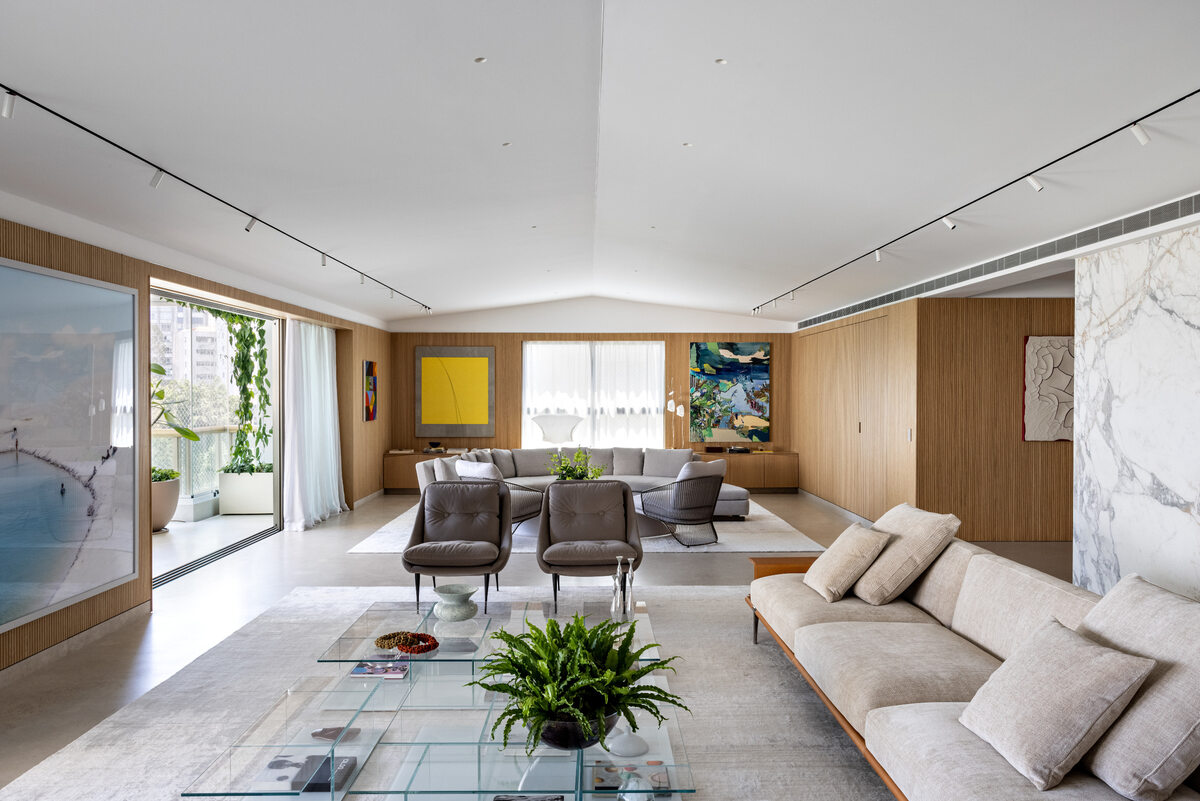 Luksusowy apartament projektu Coletivo Arquitetos v2com, 3039-03