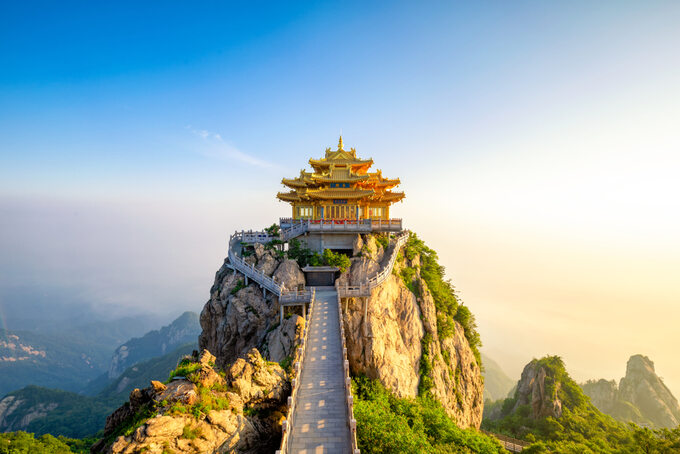 Laojun Mountain, świąta gora taoizmu