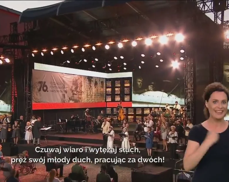 Miniatura: Tłumaczki języka migowego „skradły show” w...