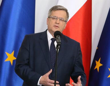 Miniatura: Komorowski: Straszą euro ci, którzy...