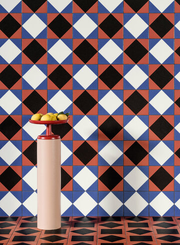 Płytki z&nbsp;kolekcji Mattonelle Margherita, projekt Nathalie Du Pasquier