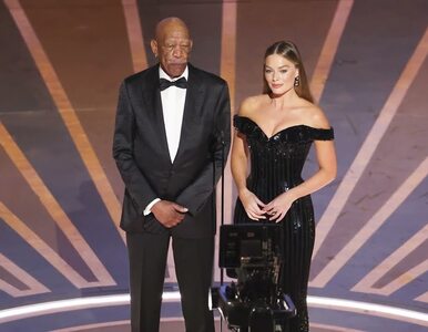 Dlaczego Morgan Freeman założył rękawicę na Oscary? Aktor miał...