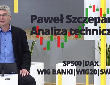 Miniatura: Paweł Szczepanik przedstawia: SP500, DAX,...
