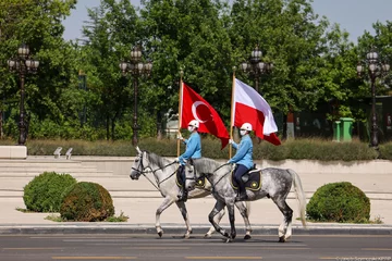 Andrzej Duda podczas wizyty w Turcji 