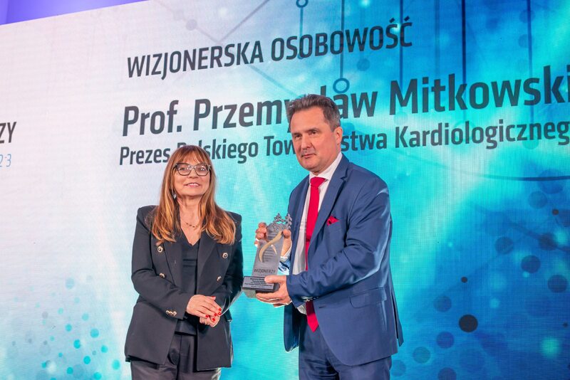 Prof. Przemysław Mitkowski z nagrodą Wizjonerska Osobowość
