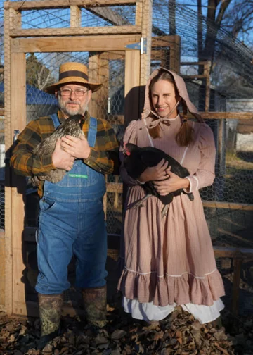 Zdjęcie w pandemicznej sukience na potrzeby #TargetDressChallenge 