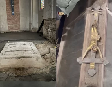 Miniatura: Szklana trumna pod posadzką. Nieziemskie...