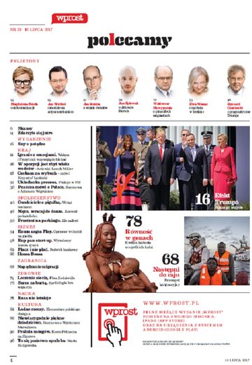 Spis treści Wprost nr 28/2017