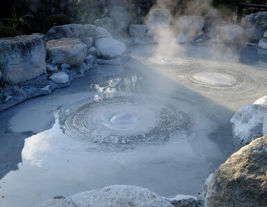 Miniatura: Tutaj woda ma ponad 100℃. Na Podhalu...