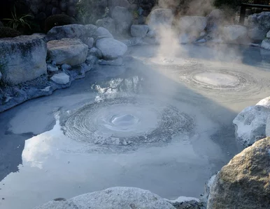 Miniatura: Tutaj woda ma ponad 100℃. Na Podhalu...