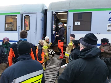 Relacja „Wprost” z pociągu medycznego z Medyki do Gdyni 