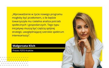 Małgorzata Klich, Prezes PZFD Krak&oacute;w