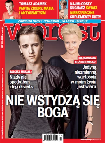 Okładka tygodnika Wprost nr 17/2014 (1625)