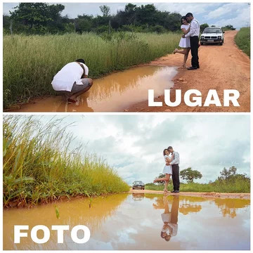 Plan zdjęciowy i efekt pracy fotografa 