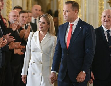 Miniatura: Marta Nawrocka na Zamku Królewskim....