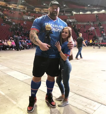 Thor Björnsson i Kelsey Henson 