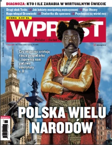 Okładka tygodnika Wprost nr 6/2010 (1410)