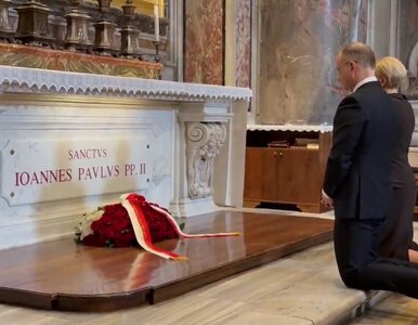 Miniatura: Andrzej Duda przeszedł przez święte drzwi....