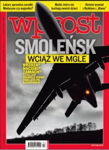 Okładka tygodnika Wprost nr 4/2012 (1510)