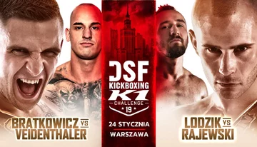 DSF Kickboxing Challenge 19 w Warszawie Gala DSF Kickboxing Challenge Bartkowicz vs Veidenthaler, Lodzik vs Rajewski