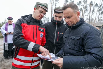 Prezydent na terenach dotkniętych sierpniową nawałnicą 