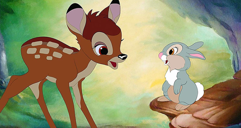 Jak nazywał się królik z filmu „Bambi”?