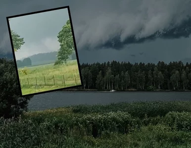 Miniatura: Przerażające zjawisko pogodowe w Polsce....