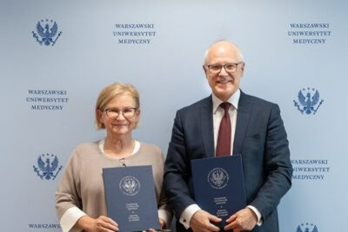 Dr hab. n. med. Beata Jagielska i prof. dr hab. n. med. Rafał Krenke