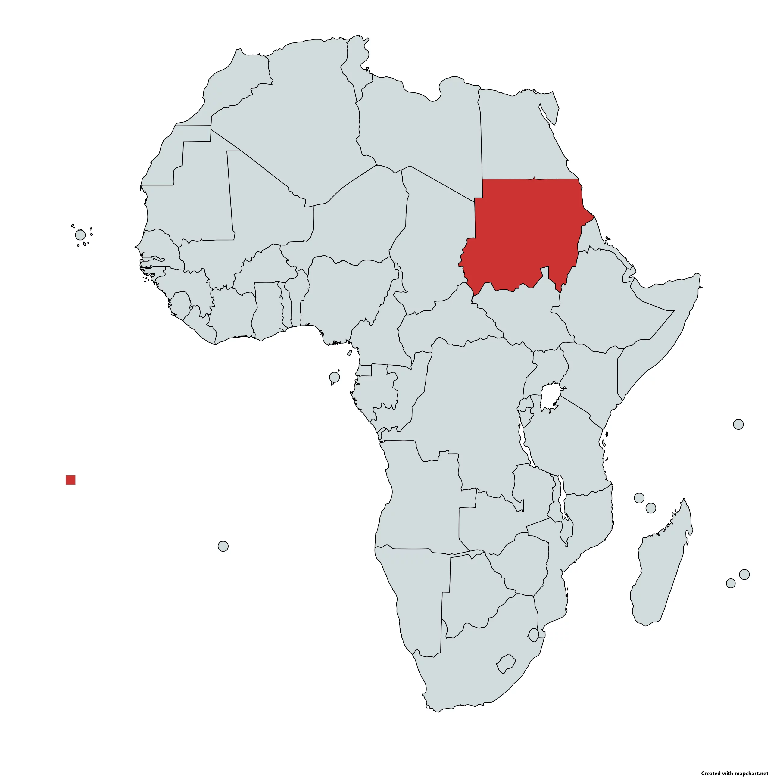 Jakie państwo zaznaczyliśmy na mapie?