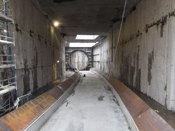 Świnoujście. Prace na budowie tunelu pod Świną 