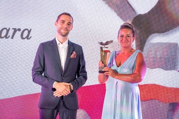 Posłanka Katarzyna Czochara z&nbsp;Orłem &bdquo;Wprost&rdquo;