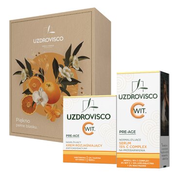 Zestaw rozświetlający z&nbsp;mocą witaminy C